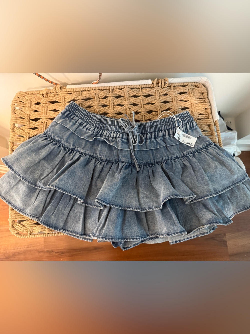 SHUG denim skirt